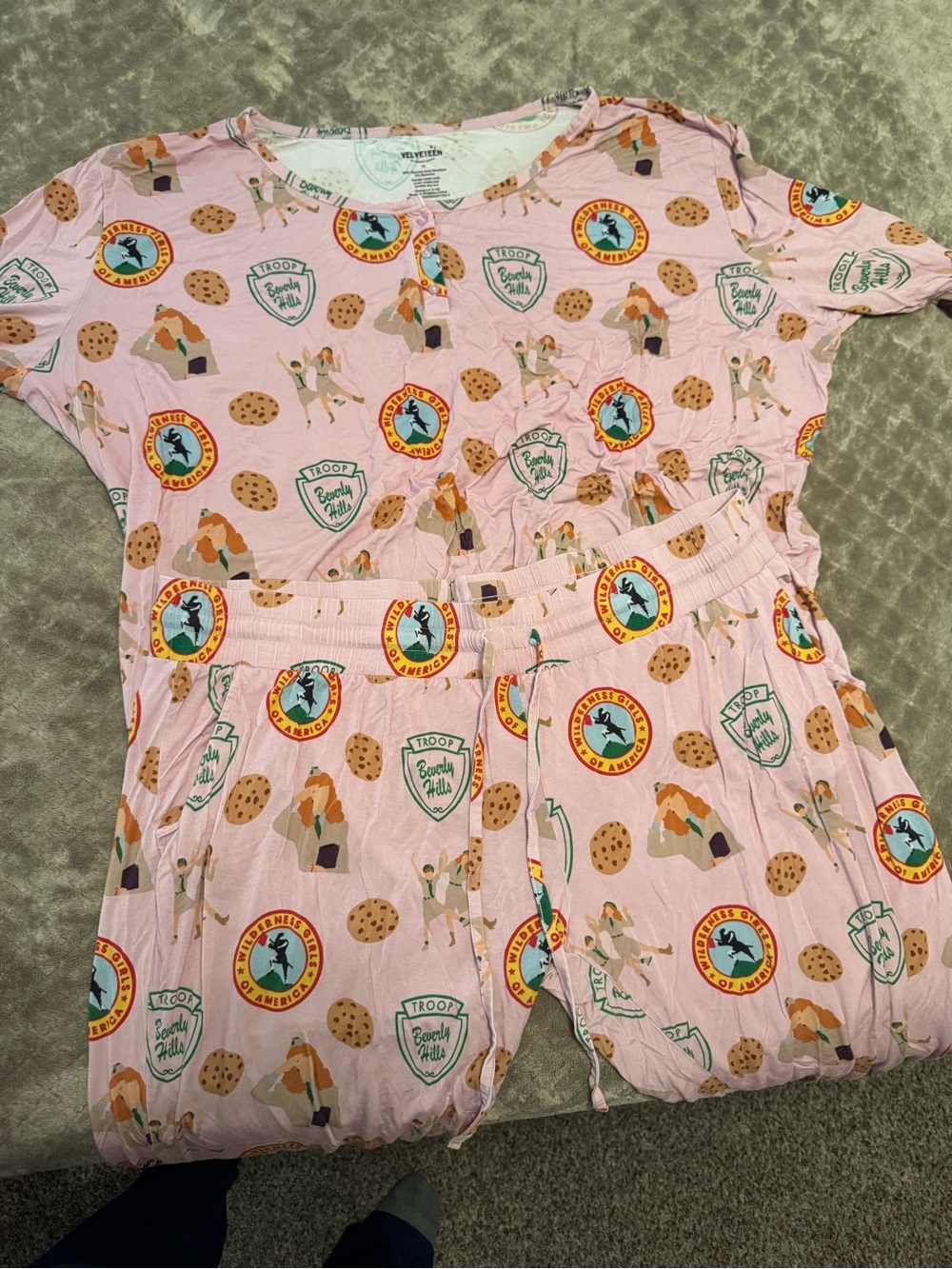 Bunny Knots bamboo women’s pajamas 3x